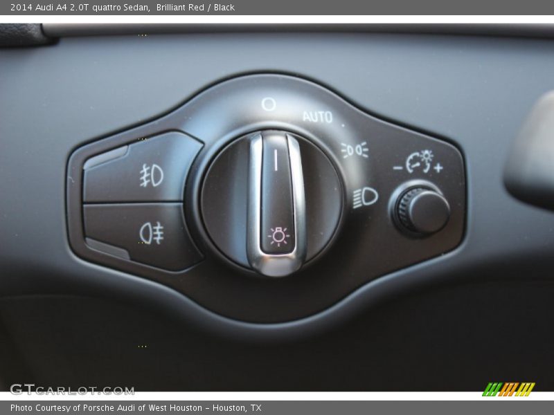 Brilliant Red / Black 2014 Audi A4 2.0T quattro Sedan