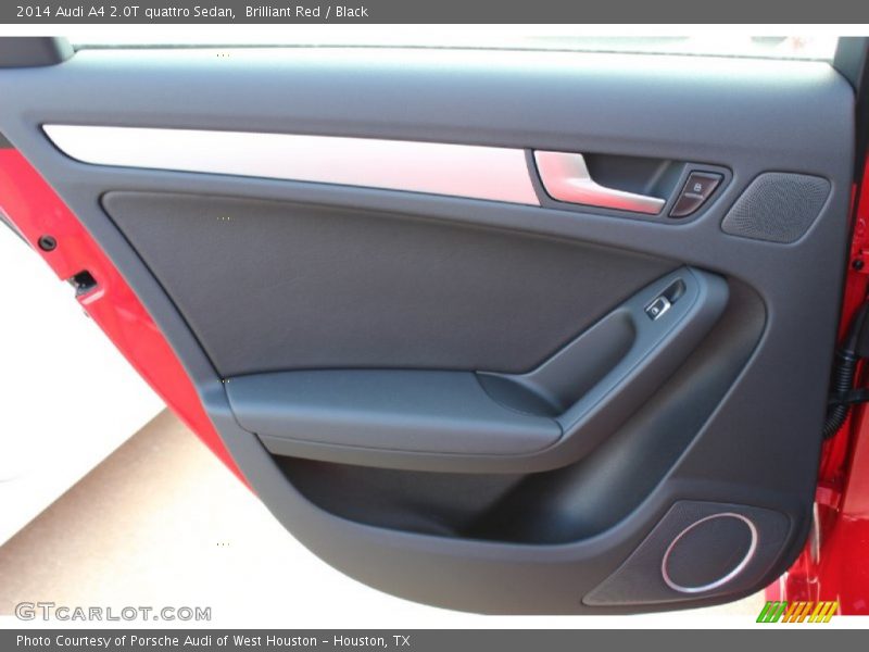 Brilliant Red / Black 2014 Audi A4 2.0T quattro Sedan