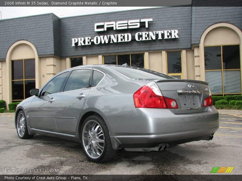 Diamond Graphite Metallic / Graphite 2006 Infiniti M 35 Sedan