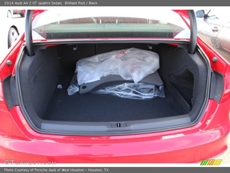 Brilliant Red / Black 2014 Audi A4 2.0T quattro Sedan