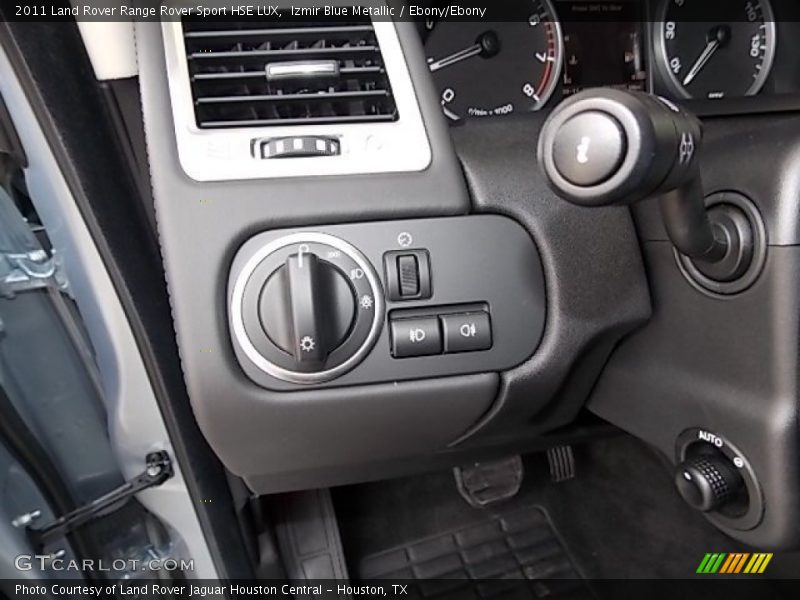 Izmir Blue Metallic / Ebony/Ebony 2011 Land Rover Range Rover Sport HSE LUX