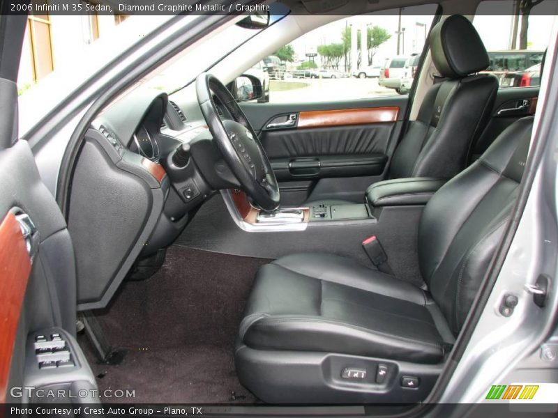 Diamond Graphite Metallic / Graphite 2006 Infiniti M 35 Sedan