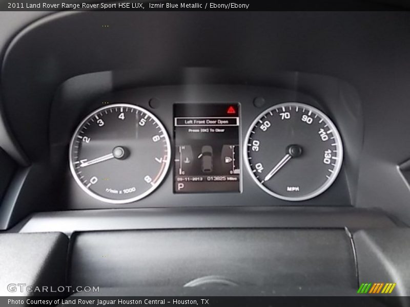 Izmir Blue Metallic / Ebony/Ebony 2011 Land Rover Range Rover Sport HSE LUX