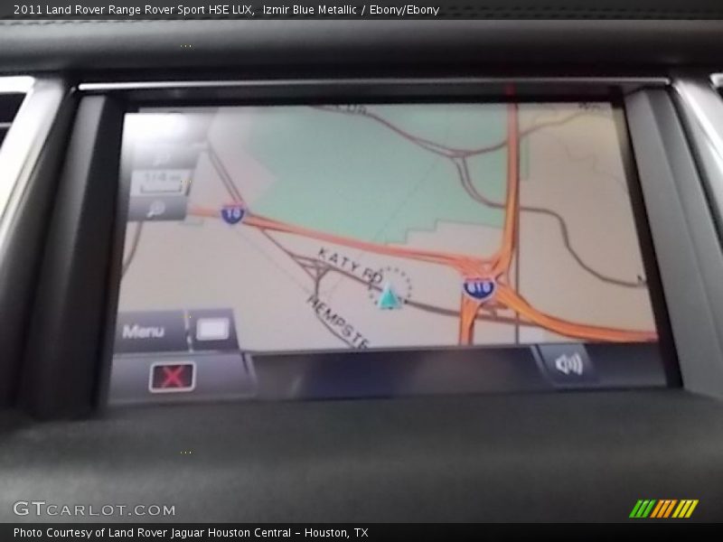 Izmir Blue Metallic / Ebony/Ebony 2011 Land Rover Range Rover Sport HSE LUX