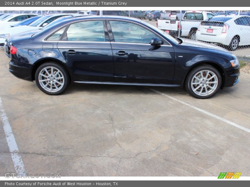  2014 A4 2.0T Sedan Moonlight Blue Metallic