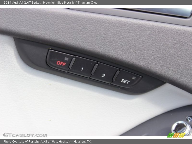 Moonlight Blue Metallic / Titanium Grey 2014 Audi A4 2.0T Sedan