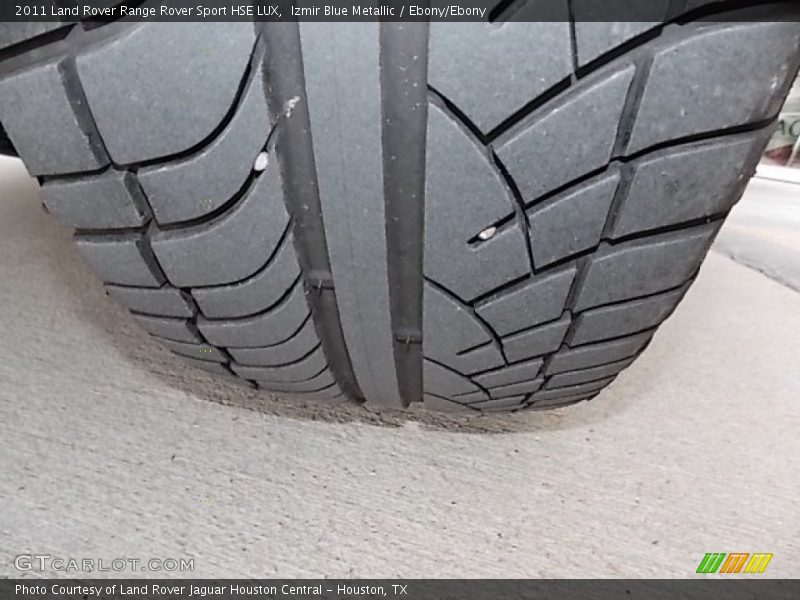 Izmir Blue Metallic / Ebony/Ebony 2011 Land Rover Range Rover Sport HSE LUX