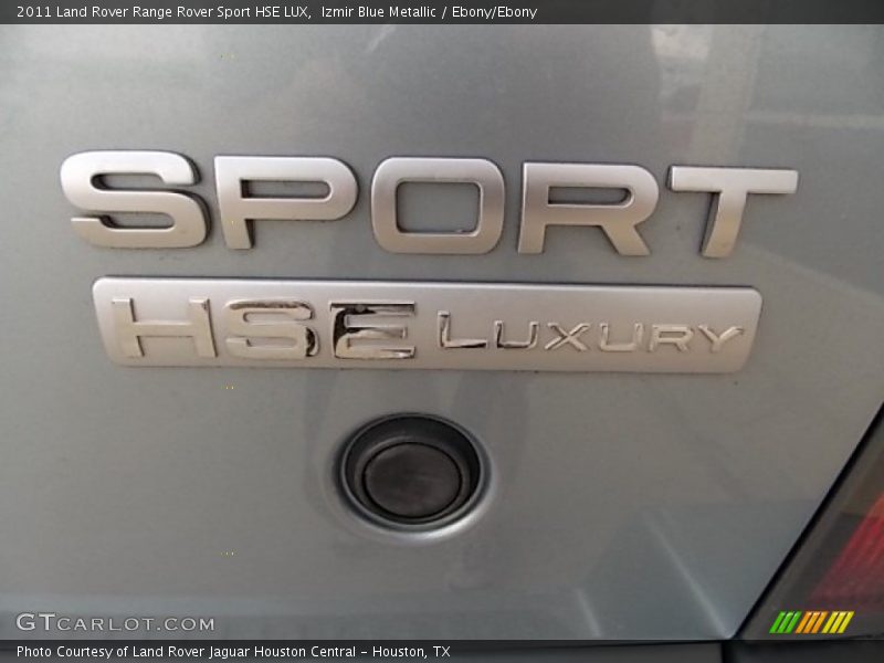 Izmir Blue Metallic / Ebony/Ebony 2011 Land Rover Range Rover Sport HSE LUX