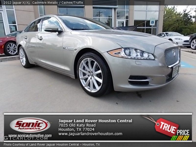 Cashmere Metallic / Cashew/Truffle 2012 Jaguar XJ XJ