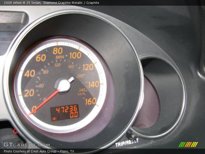 Diamond Graphite Metallic / Graphite 2006 Infiniti M 35 Sedan