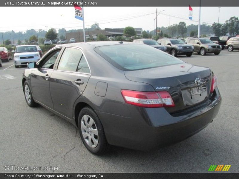 Magnetic Gray Metallic / Ash 2011 Toyota Camry LE