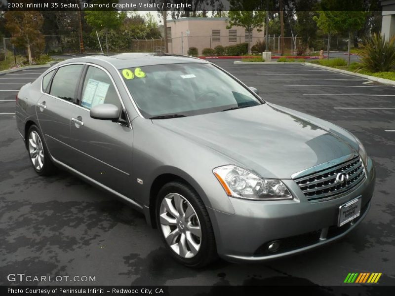 Diamond Graphite Metallic / Graphite 2006 Infiniti M 35 Sedan