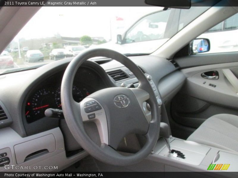 Magnetic Gray Metallic / Ash 2011 Toyota Camry LE