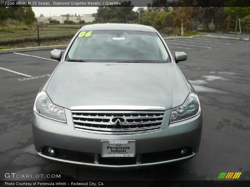 Diamond Graphite Metallic / Graphite 2006 Infiniti M 35 Sedan