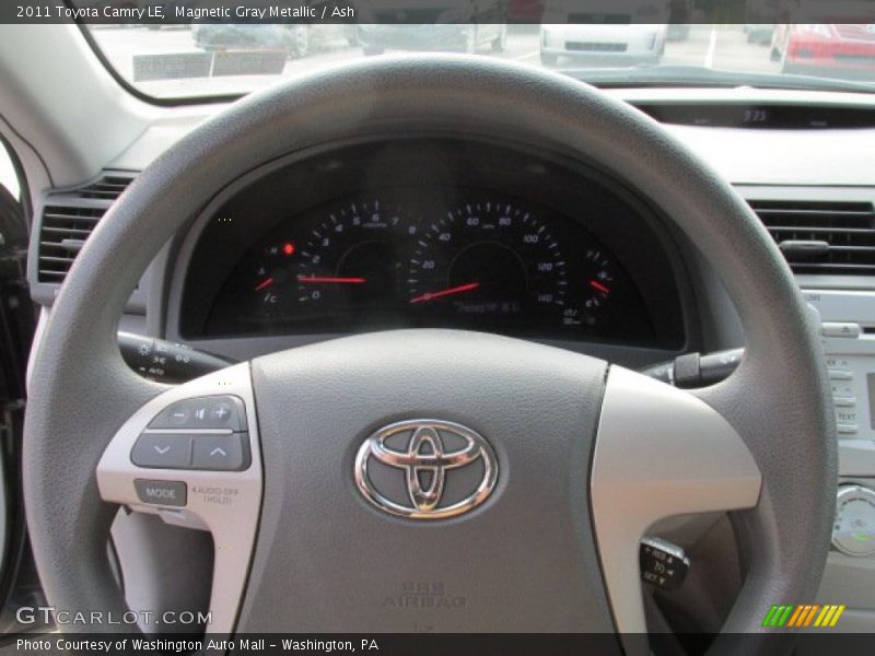 Magnetic Gray Metallic / Ash 2011 Toyota Camry LE
