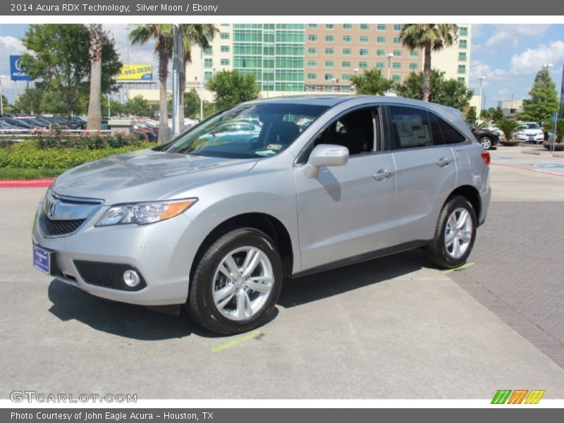 Silver Moon / Ebony 2014 Acura RDX Technology