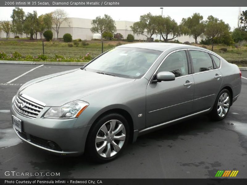 Diamond Graphite Metallic / Graphite 2006 Infiniti M 35 Sedan
