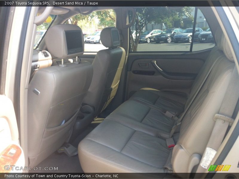 Rear Seat of 2007 Sequoia SR5