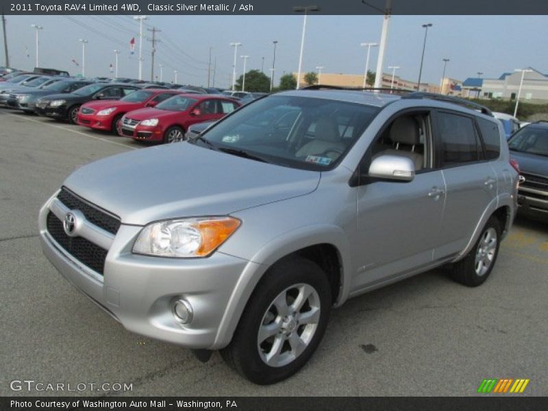 Classic Silver Metallic / Ash 2011 Toyota RAV4 Limited 4WD