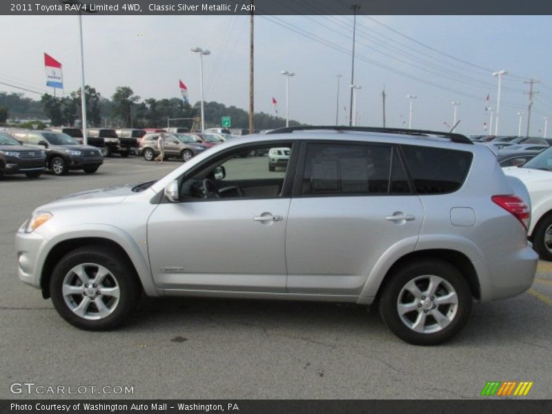Classic Silver Metallic / Ash 2011 Toyota RAV4 Limited 4WD