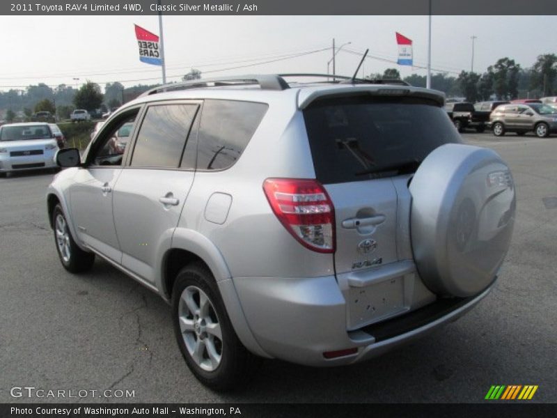 Classic Silver Metallic / Ash 2011 Toyota RAV4 Limited 4WD