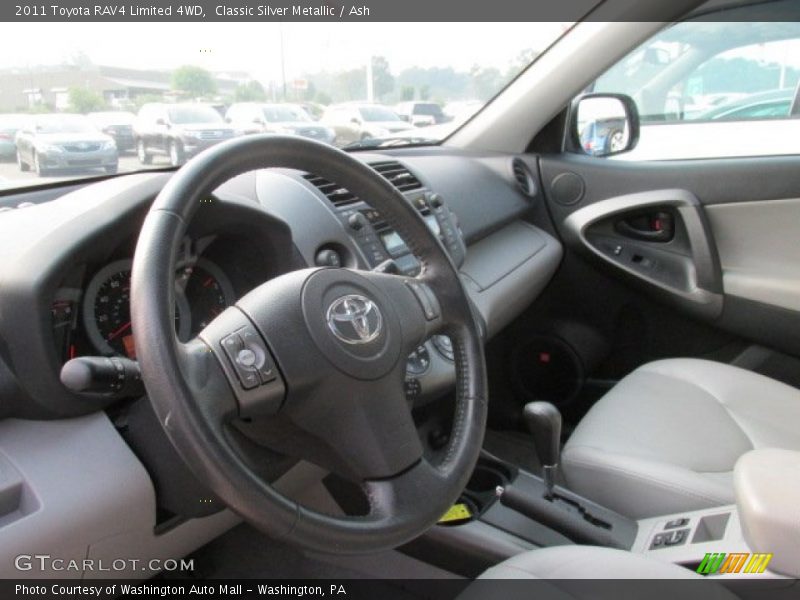 Classic Silver Metallic / Ash 2011 Toyota RAV4 Limited 4WD