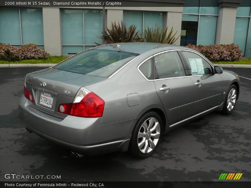 Diamond Graphite Metallic / Graphite 2006 Infiniti M 35 Sedan