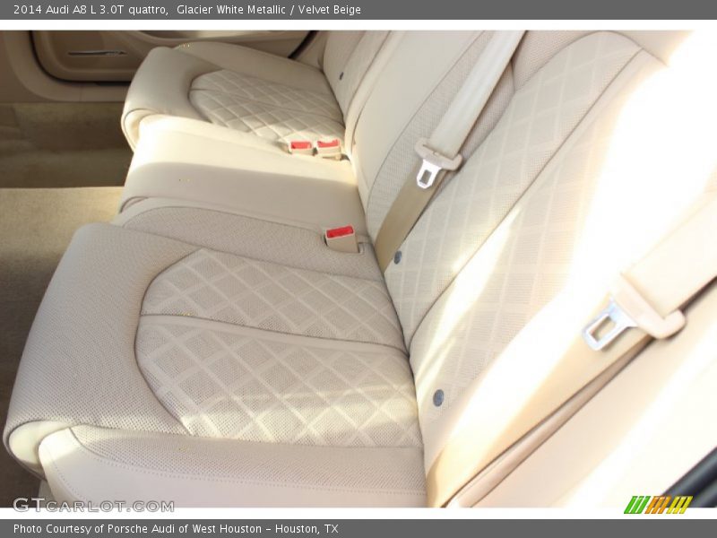 Rear Seat of 2014 A8 L 3.0T quattro
