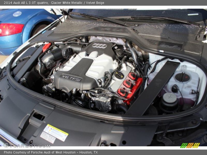  2014 A8 L 3.0T quattro Engine - 3.0 Liter Supercharged FSI DOHC 24-Valve VVT V6