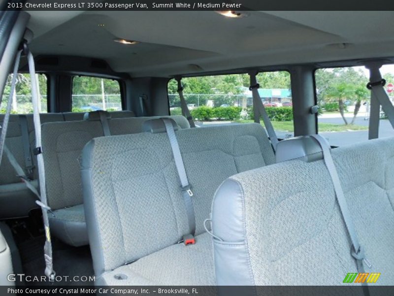  2013 Express LT 3500 Passenger Van Medium Pewter Interior