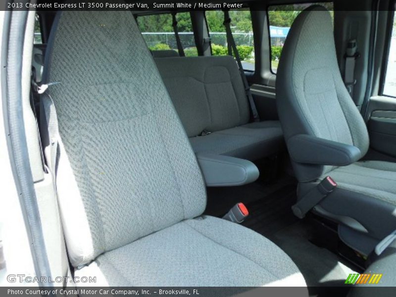 Summit White / Medium Pewter 2013 Chevrolet Express LT 3500 Passenger Van