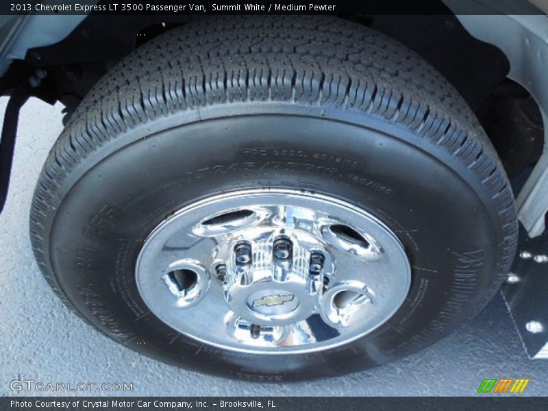  2013 Express LT 3500 Passenger Van Wheel