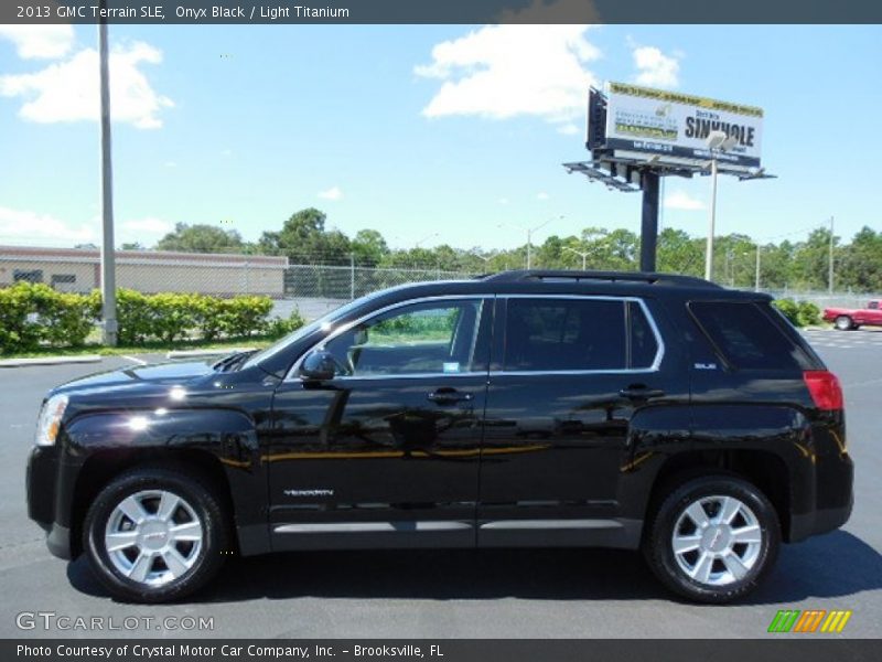 Onyx Black / Light Titanium 2013 GMC Terrain SLE