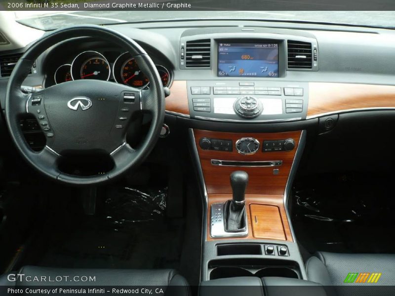 Diamond Graphite Metallic / Graphite 2006 Infiniti M 35 Sedan