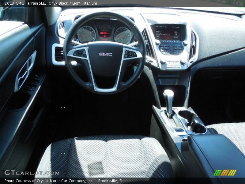 Onyx Black / Light Titanium 2013 GMC Terrain SLE