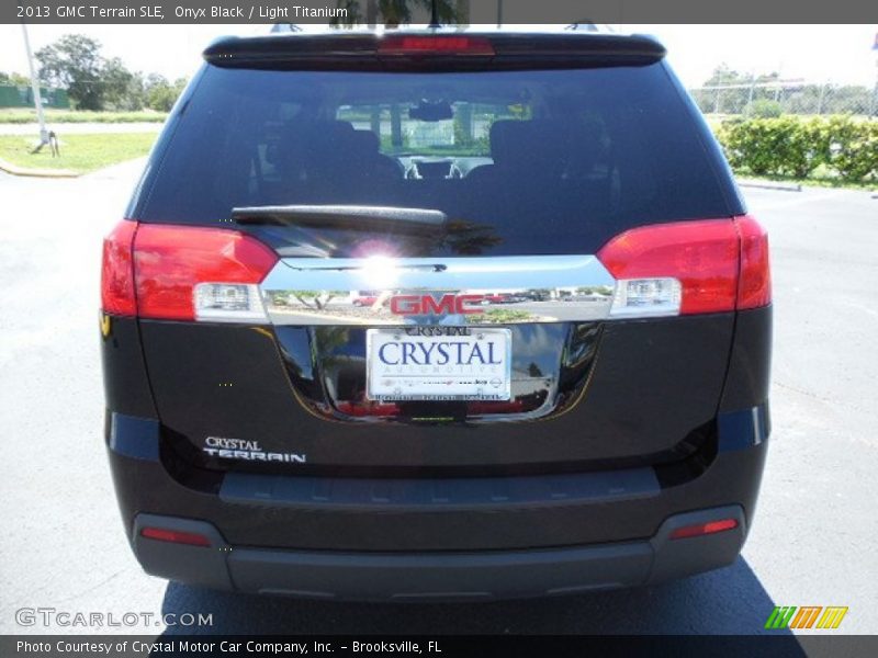 Onyx Black / Light Titanium 2013 GMC Terrain SLE