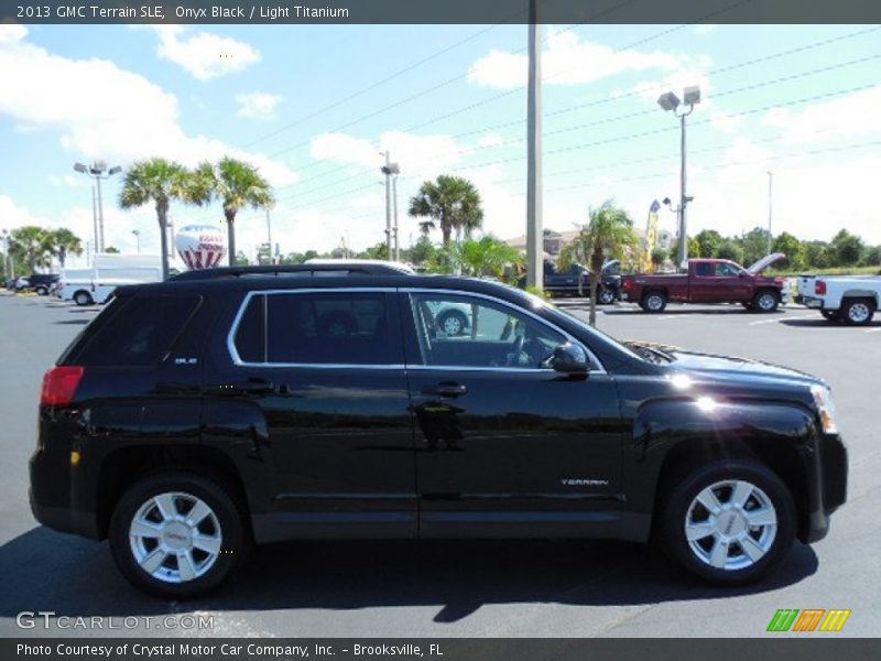 Onyx Black / Light Titanium 2013 GMC Terrain SLE