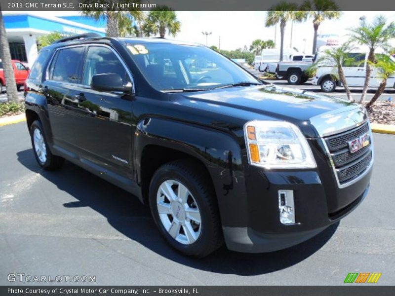 Onyx Black / Light Titanium 2013 GMC Terrain SLE