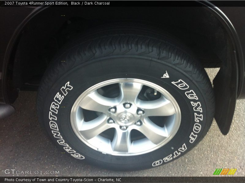 Black / Dark Charcoal 2007 Toyota 4Runner Sport Edition