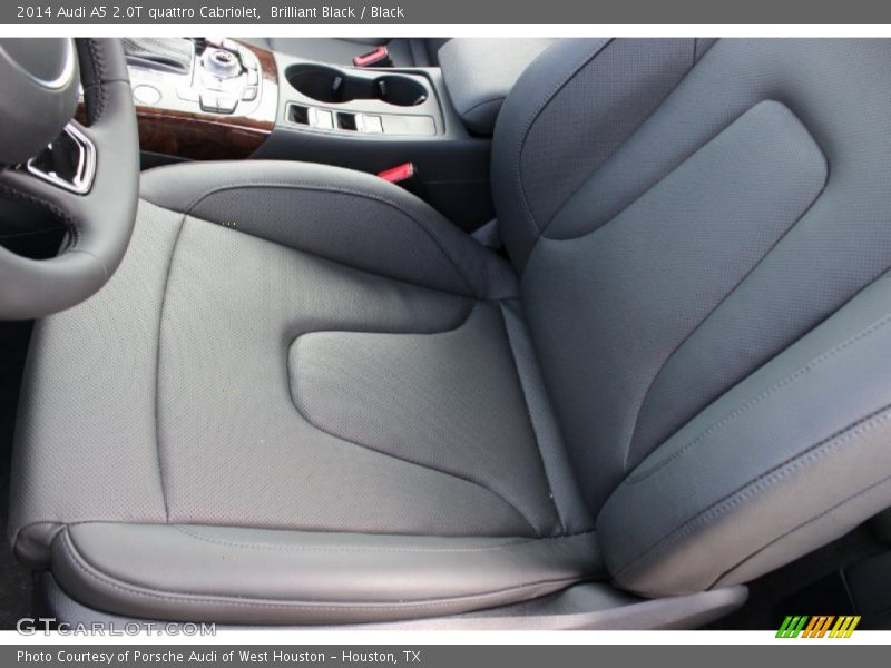 Brilliant Black / Black 2014 Audi A5 2.0T quattro Cabriolet