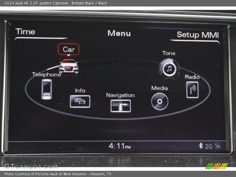 Brilliant Black / Black 2014 Audi A5 2.0T quattro Cabriolet