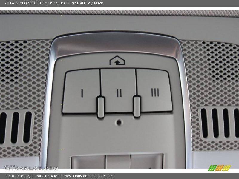 Ice Silver Metallic / Black 2014 Audi Q7 3.0 TDI quattro