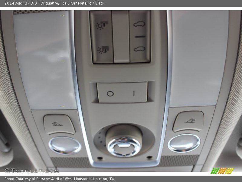 Ice Silver Metallic / Black 2014 Audi Q7 3.0 TDI quattro