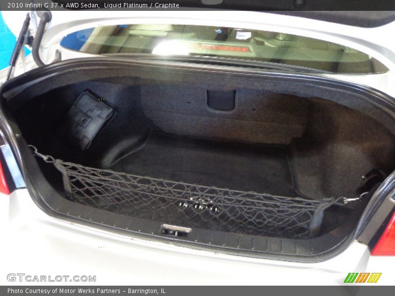 Liquid Platinum / Graphite 2010 Infiniti G 37 x AWD Sedan