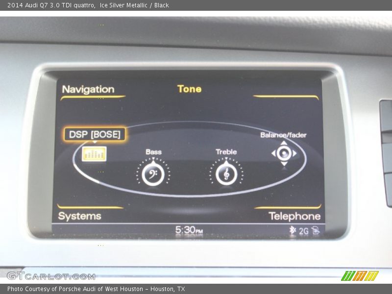 Ice Silver Metallic / Black 2014 Audi Q7 3.0 TDI quattro