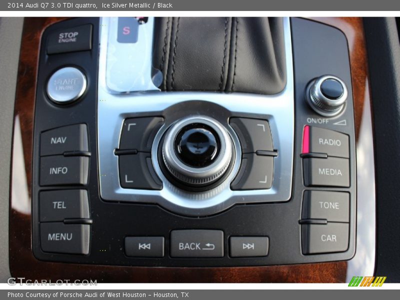 Controls of 2014 Q7 3.0 TDI quattro