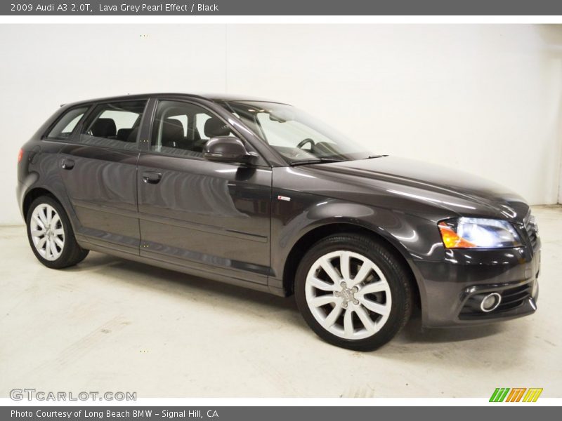 Lava Grey Pearl Effect / Black 2009 Audi A3 2.0T