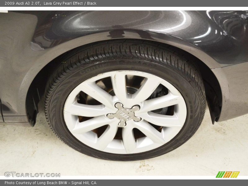 Lava Grey Pearl Effect / Black 2009 Audi A3 2.0T