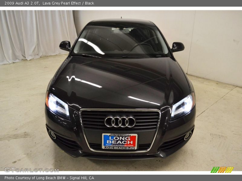Lava Grey Pearl Effect / Black 2009 Audi A3 2.0T