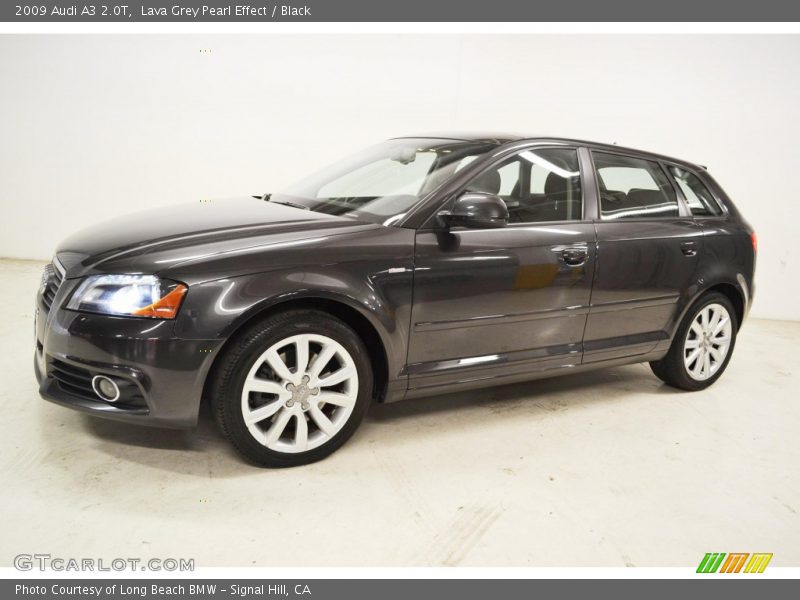 Lava Grey Pearl Effect / Black 2009 Audi A3 2.0T